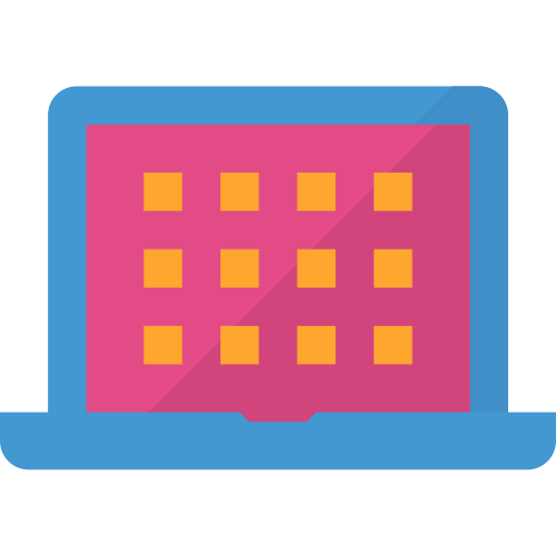 Laptop Aphiradee (monkik) Flat icon