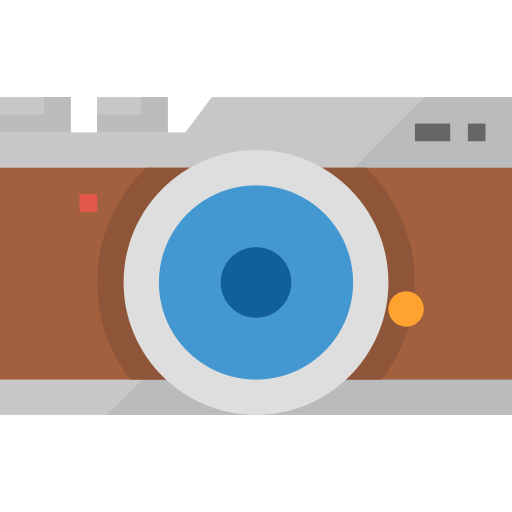 kamera Aphiradee (monkik) Flat ikona