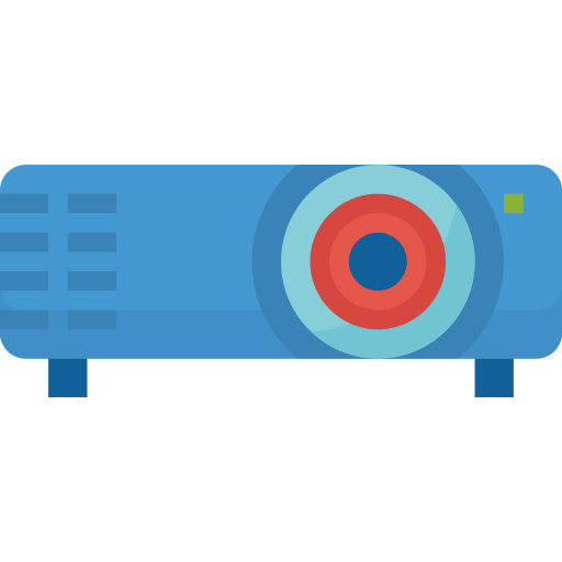 Projector Aphiradee (monkik) Flat icon