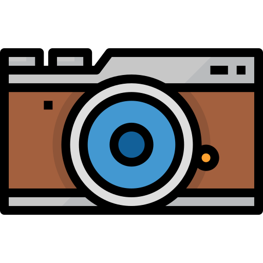 caméra Aphiradee (monkik) Lineal Color Icône