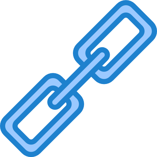 Link srip Blue icon