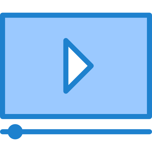 videomarketing srip Blue icon