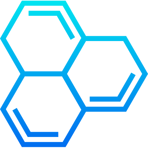 molekül srip Gradient icon