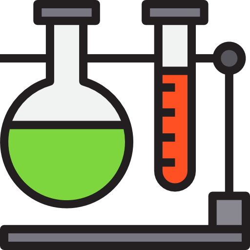 Laboratory srip Lineal Color icon