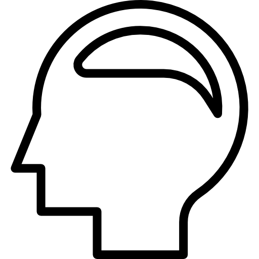 gehirn srip Lineal icon