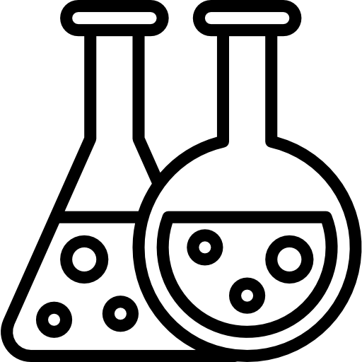 matraz srip Lineal icono