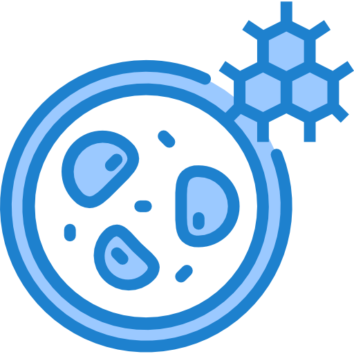 Cells srip Blue icon