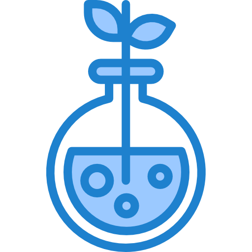 Plant srip Blue icon