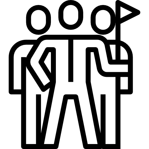 rete Aphiradee (monkik) Lineal icona