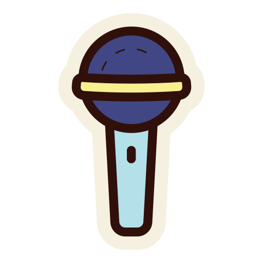 マイクロフォン Generic color lineal-color icon