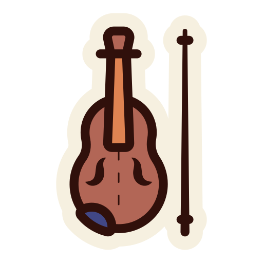 Violin Generic color lineal-color icon