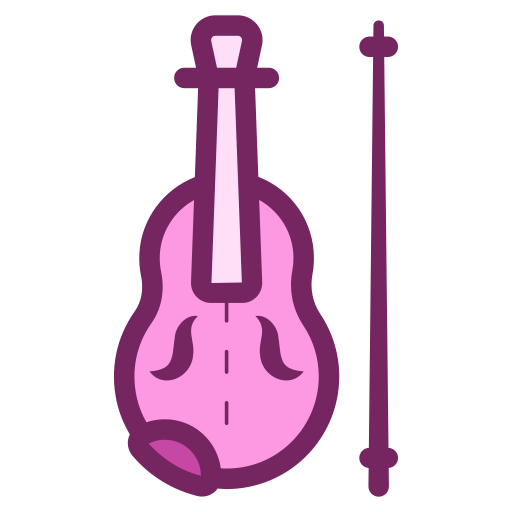 violín Generic color lineal-color icono
