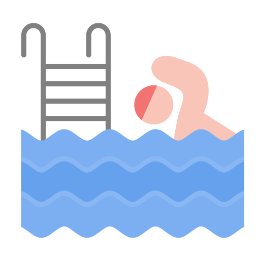 zwemmen Generic color fill icoon