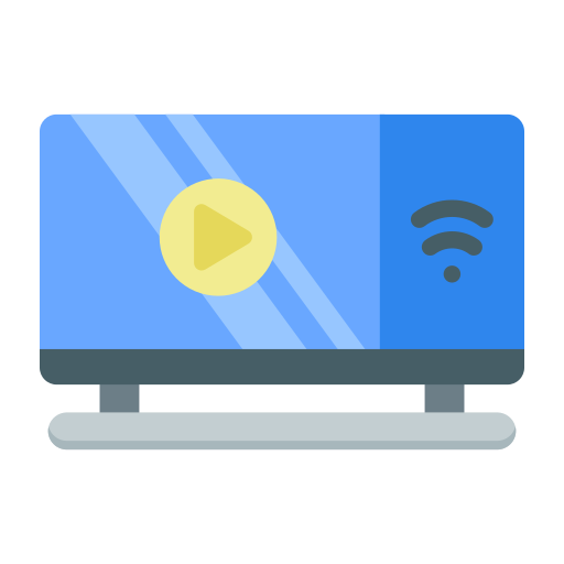 smart tv Generic color fill ikona