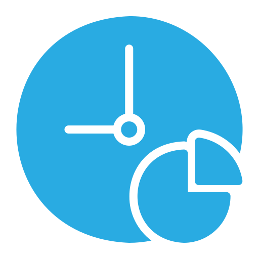 cirkeldiagram Generic color fill icoon