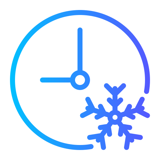 Snow Generic gradient outline icon