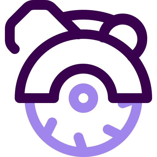 sierra circular Generic color outline icono