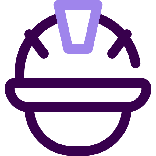 Защитная каска Generic color outline иконка