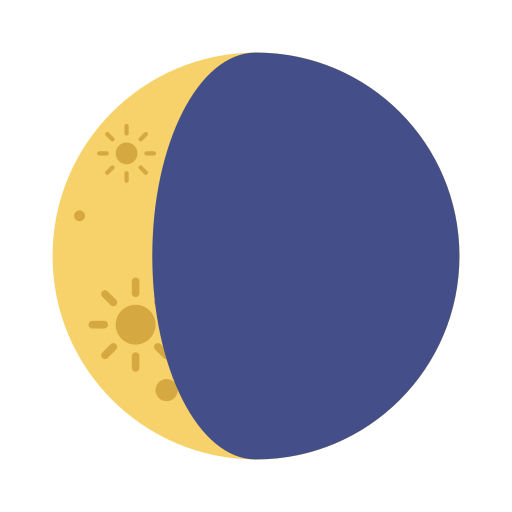 Moon phases Generic color fill icon