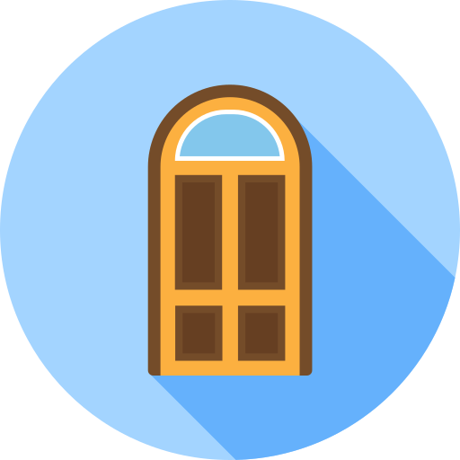 deur Generic color fill icoon