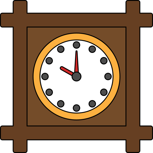 Wall clock Generic color lineal-color icon