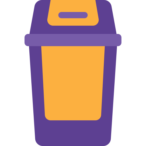 мусорное ведро Generic color fill иконка