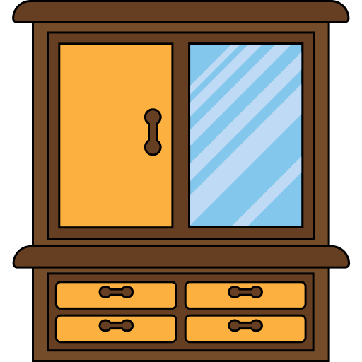 戸棚 Generic color lineal-color icon