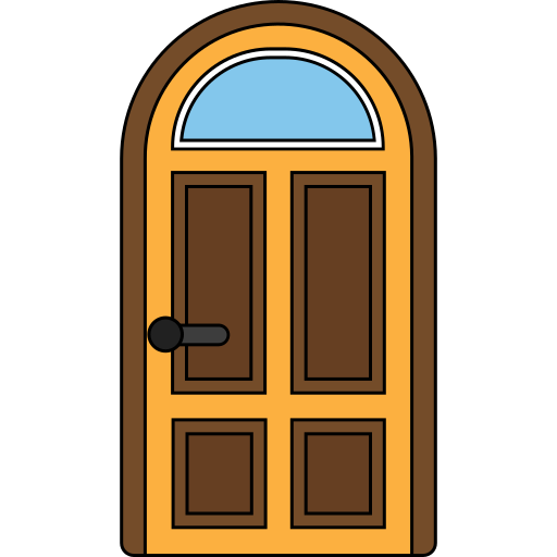 ドア Generic color lineal-color icon
