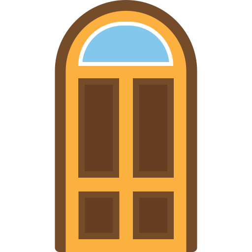 ドア Generic color fill icon