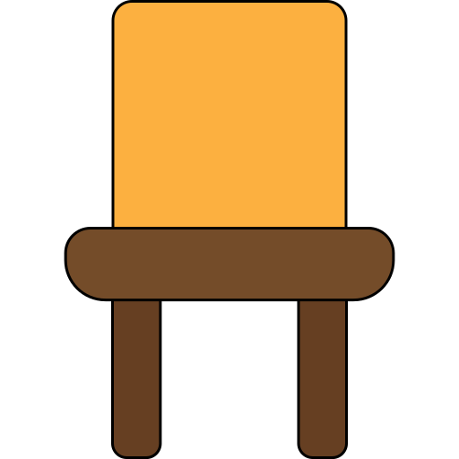 의자 Generic color lineal-color icon