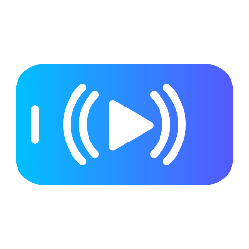 live-streaming Generic gradient fill icon