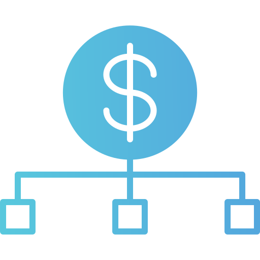 direction financière Generic gradient fill Icône