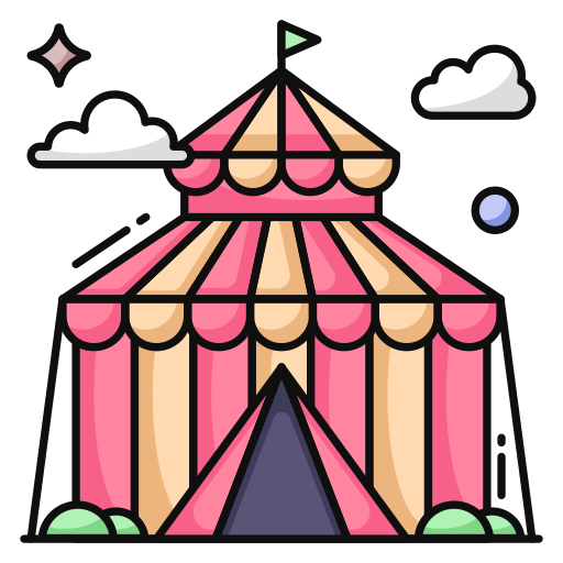 circo Generic color lineal-color icono