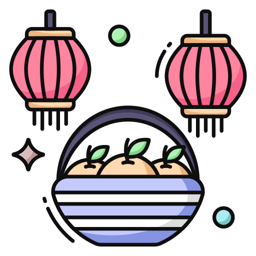 中国のランタン Generic color lineal-color icon