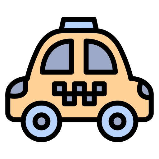 Автомобиль такси Generic color lineal-color иконка