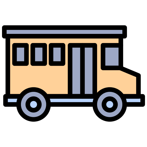 버스 Generic color lineal-color icon