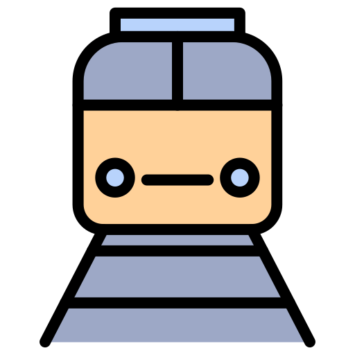 鉄道 Generic color lineal-color icon