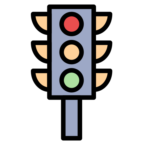 信号機 Generic color lineal-color icon