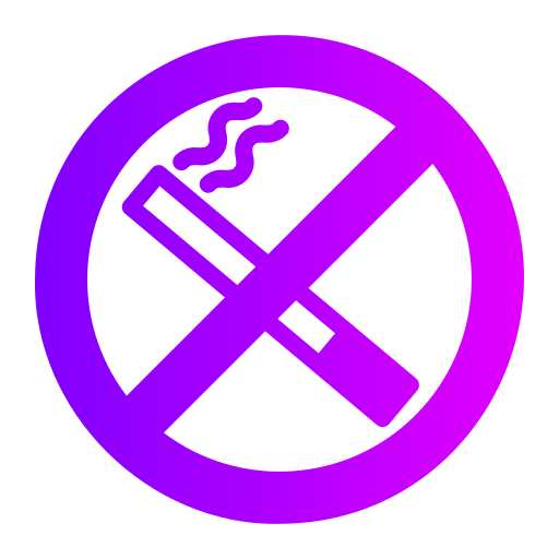rauchen verboten Generic gradient fill icon