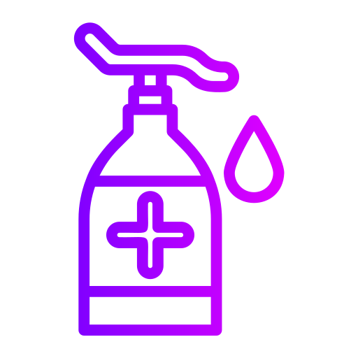 alcohol en gel Generic gradient outline icono