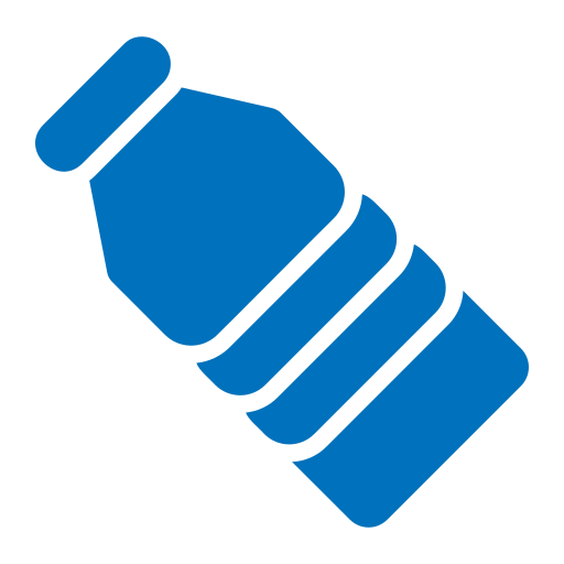 botella de plástico Generic color fill icono
