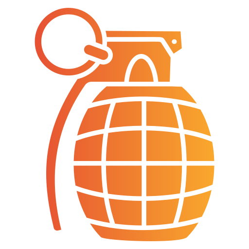Grenade Generic gradient fill icon