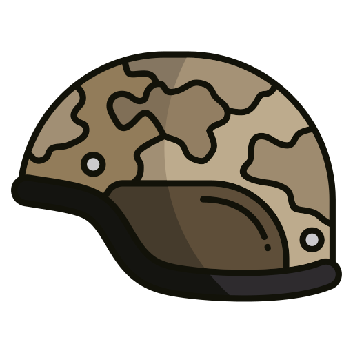 Helmet battle Generic color lineal-color icon