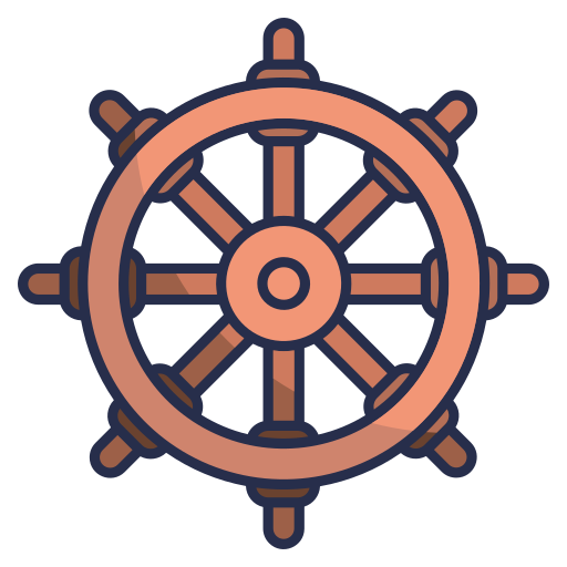 Warship Generic color lineal-color icon