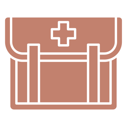 kit medico Generic color fill icona