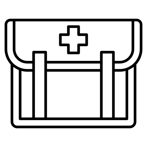 메딕 키트 Generic black outline icon