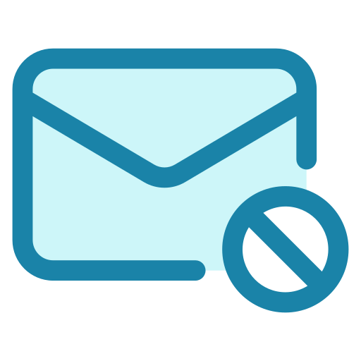 Block email Generic color lineal-color icon