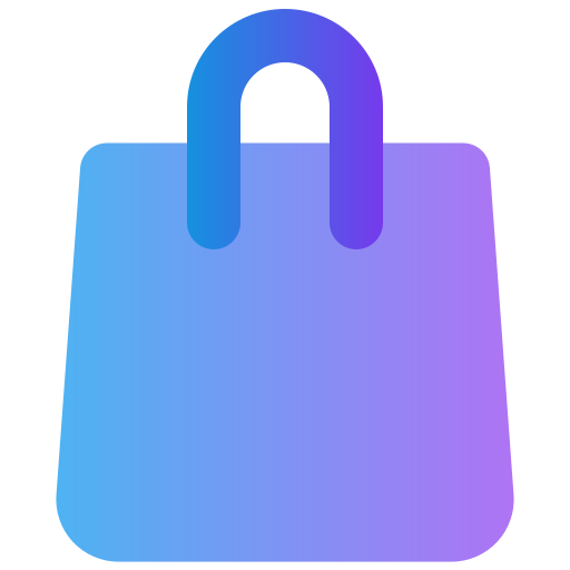 Shop bag Generic gradient fill icon