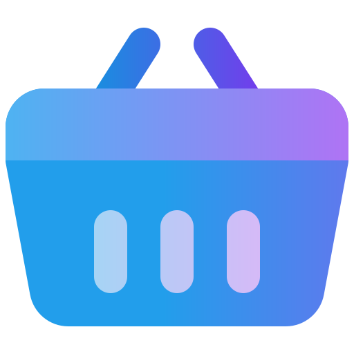 ショップカート Generic gradient fill icon