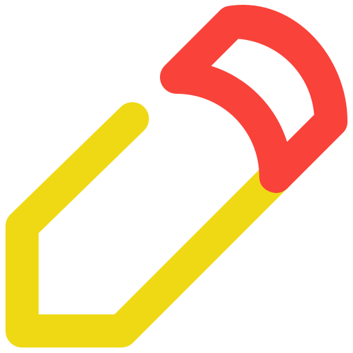 연필 Generic color outline icon